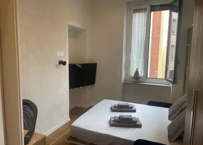 Drooms 4,0 Domotic Smart Self 24h,7 Vicino Treni Porta Susa E Centro Storico